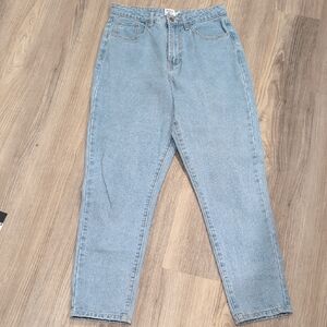 Princess Polly High Rise Light Blue Jeans